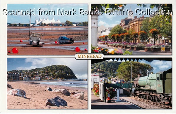 Butlins Minehead Postcards