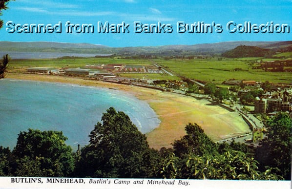 Butlins Minehead Postcards