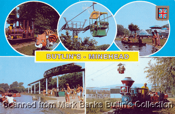 Butlins Minehead Postcards