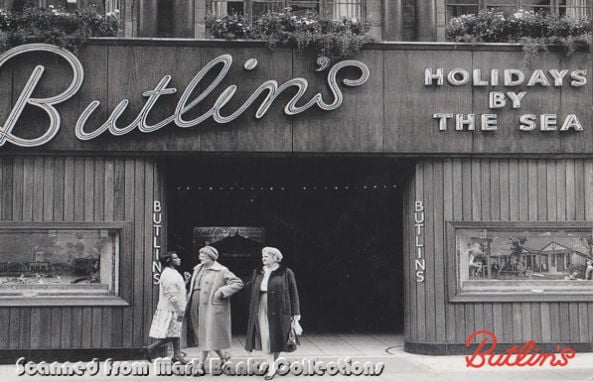 Butlins Minehead Postcards