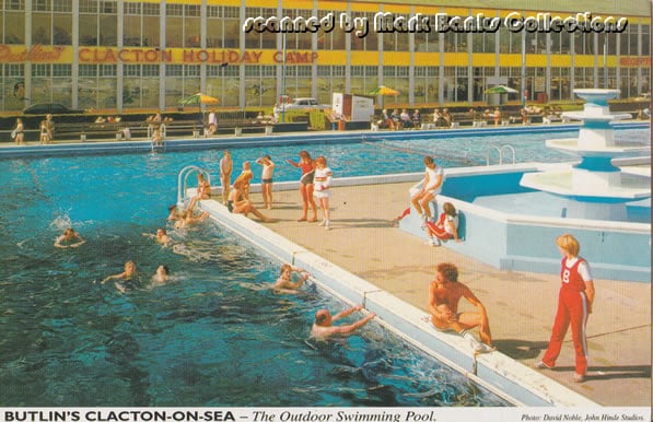 Butlins Clacton Postcards