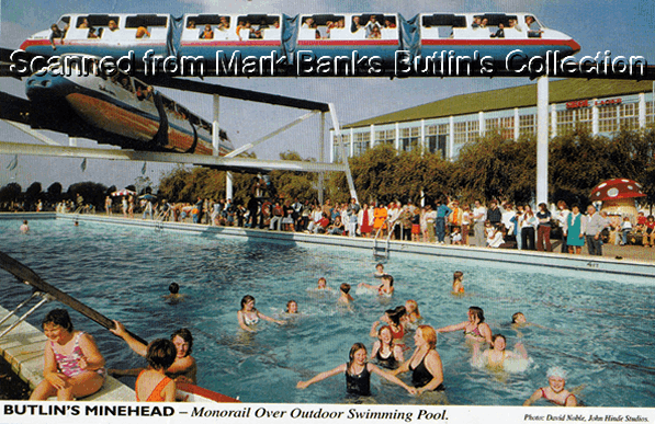 Butlins Minehead Postcards