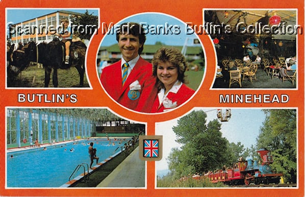 Butlins Minehead Postcards