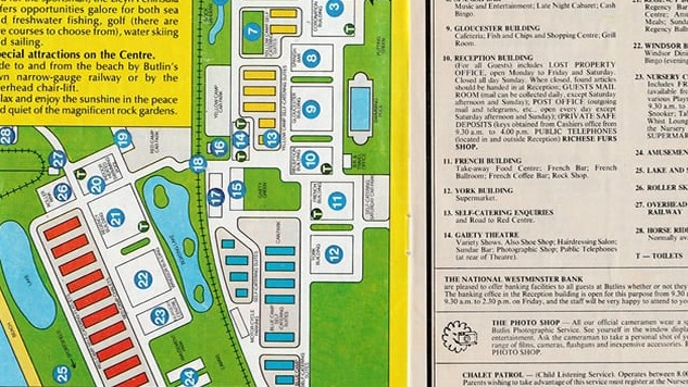 Butlins Pwllheli Maps