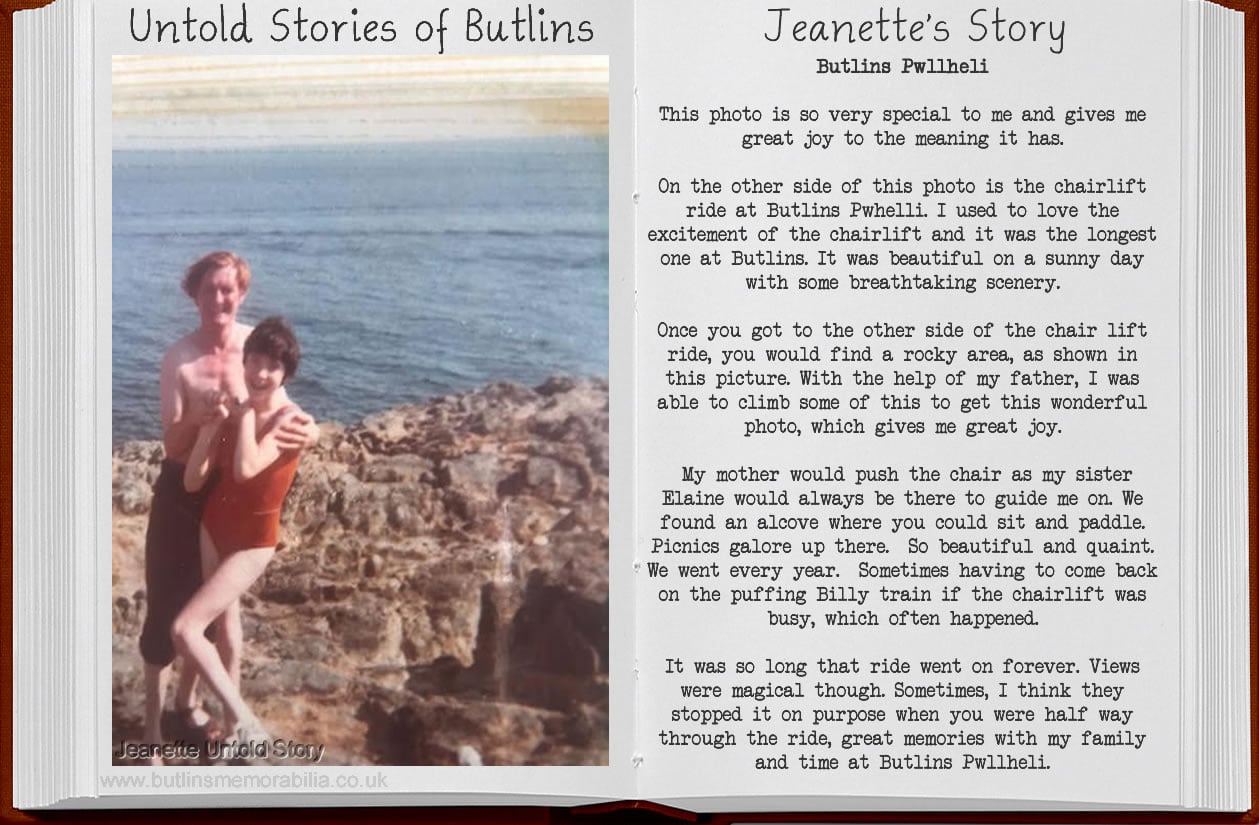 Jeanette's Butlin's Untold Story