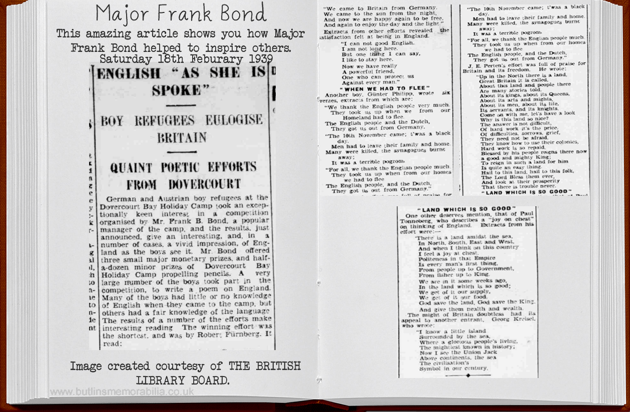 Major Frank Bonds Untold Story