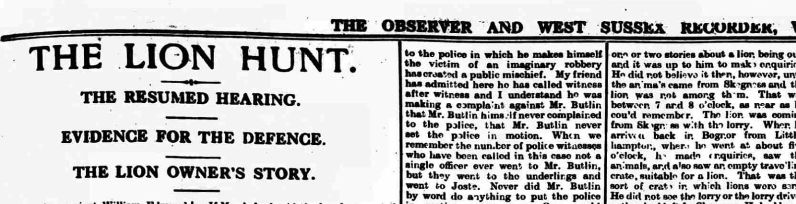 Chichester Observer - Wednesday 18 October 1933