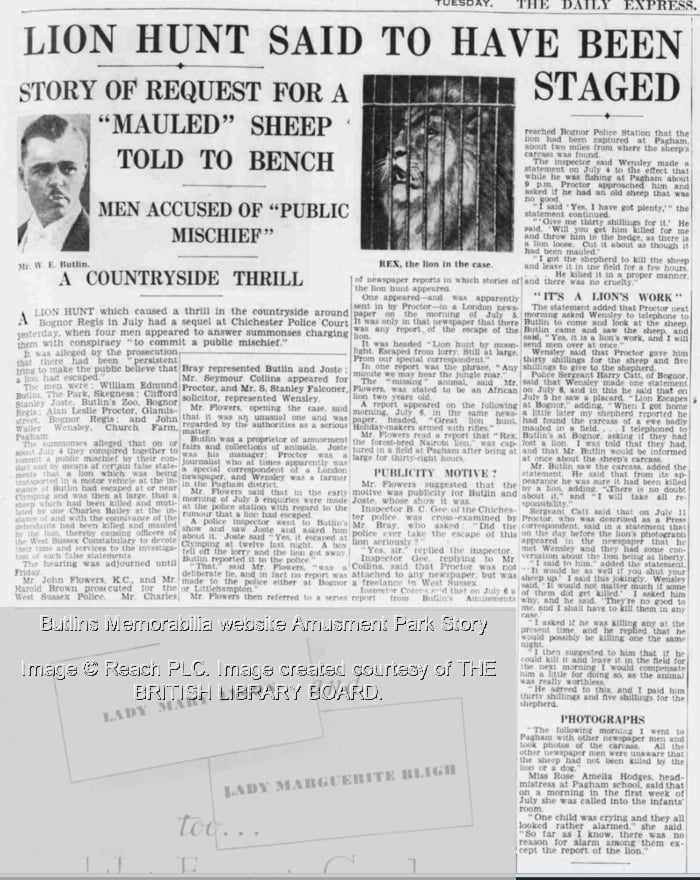 Daily Express - Tuesday 10 October 1933