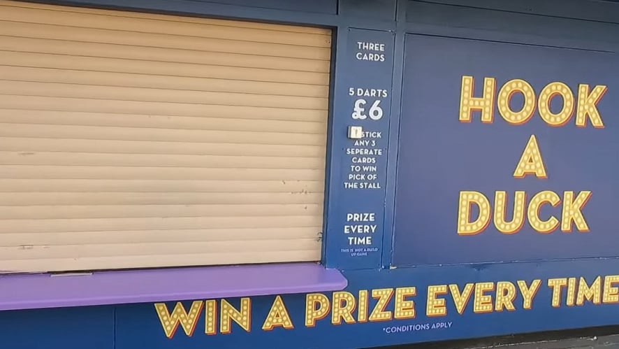 Butlin's Darts for prizes