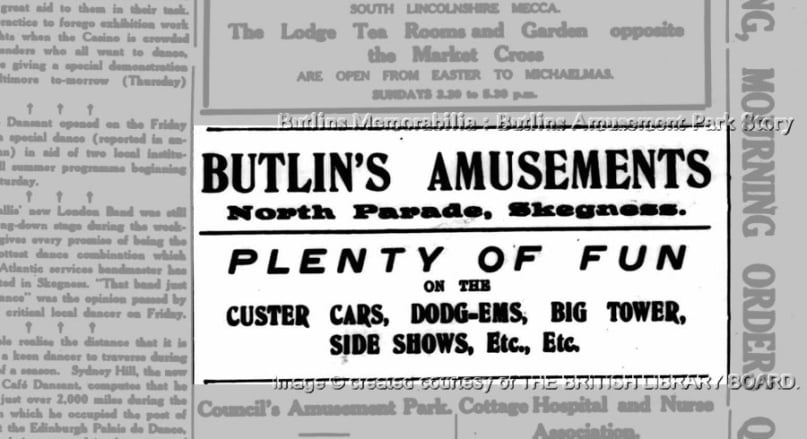 Skegness News - Wednesday 30 May 1928