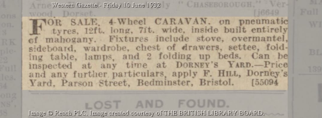 Dorney Yard Advertisement