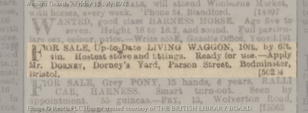 Dorney Yard Advertisement