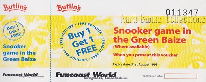 Butlins Vouchers