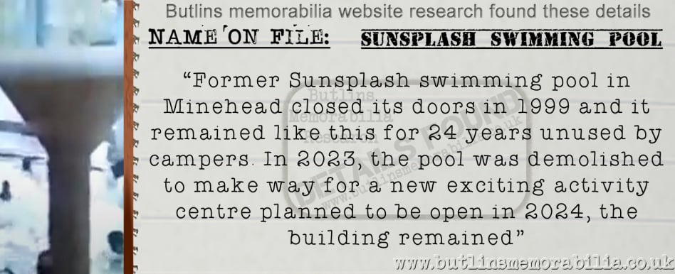 Butlins Sunsplash Pool