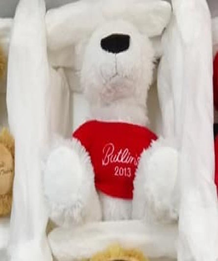 2013 Binkie Bear - Butlins Memorabilia