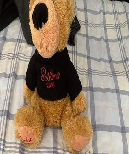 2016 Binkie Bear - Butlins Memorabilia