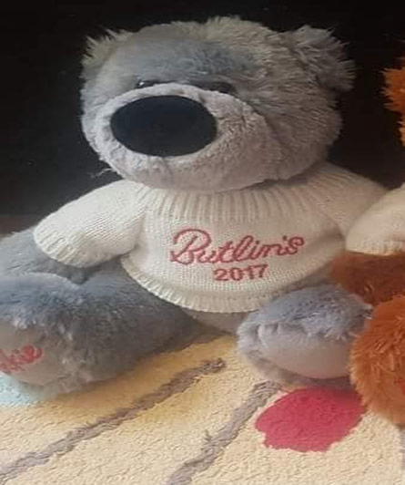 2017 Binkie Bear - Butlins Memorabilia