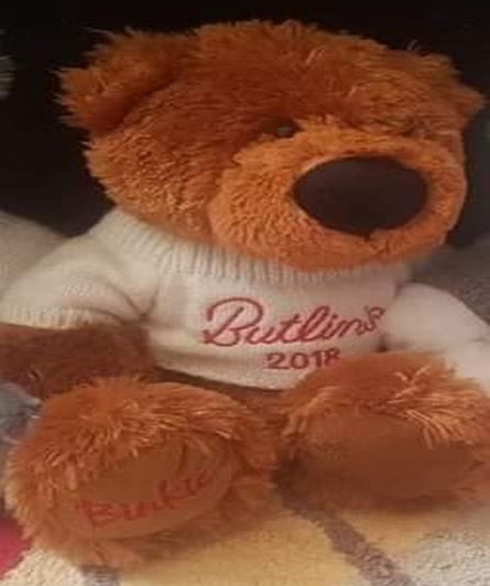 2018 Binkie Bear - Butlins Memorabilia