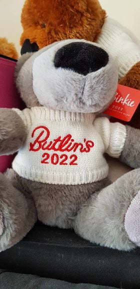 Butlins Binkie Bear 2022 - Butlins Memorabilia